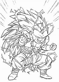Image result for Gotenks Coloring Pages