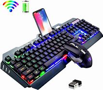 Image result for Wireless LED Gaming Keyboard