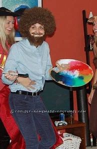Image result for Bob Ross Halloween Outfit