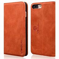 Image result for Purple Leather Wallet iPhone 7 Plus Case
