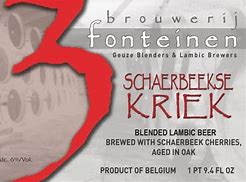 Image result for Brouwerij 3 Fonteinen Oude Krieke Schaerbeekse