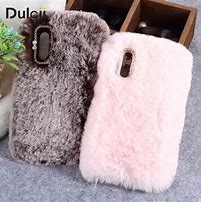 Image result for Honour X6a Phone Fluffy Furry Rabbit Case