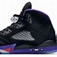 Image result for Purple Jordan 5s