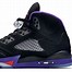 Image result for Jordan 5 Black Purple Money