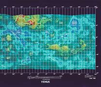 Image result for Venus Elevation Map