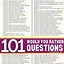 Image result for Would You Rather Questions Printable