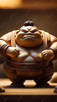 Image result for Sumo Wrestler Figurine