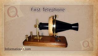 Image result for First Telephone to Be Invented