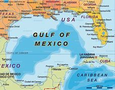 Image result for Road Map of the Gulf Coast