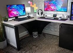 Image result for Gaming Setup Ideas L-Desk