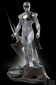 Image result for White Power Ranger Concept Art