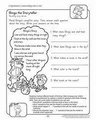 Image result for 2nd Grade Comprehension Worksheets