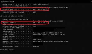 Image result for How to Find Mac Address Windows 1.0
