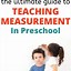 Image result for Measure Activities for Preschoolers