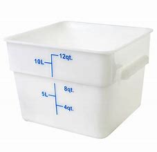 Image result for Square Plastic Storage Containers