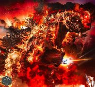 Image result for Burning Godzilla 2014