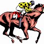 Image result for Horse Racing Clip Art Black and White Outline