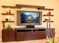 Image result for Floating Shelves Entertainment Center