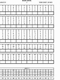 Image result for Abacus Practice Papers