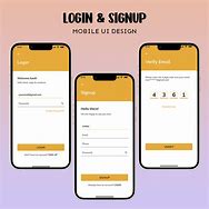 Image result for Login Sign Up UI