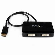 Image result for DisplayPort to Dual DVI Adapter