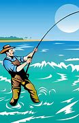 Image result for Clip Art Fishing Traditional