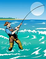 Image result for Men Fishing Clip Art