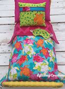 Image result for Quilt Reversible Yellow Lime Green Pink