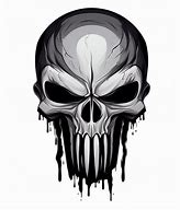 Image result for Scary Skull Stencil
