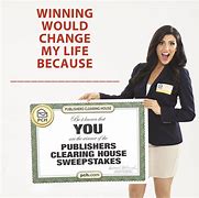 Image result for Publishers Clearing House Sweepstakes PCH
