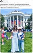 Image result for White House with Flag