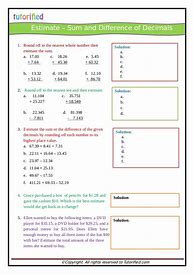 Image result for 5th Grade Math Finding the Estimate
