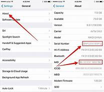 Image result for Serial Number in iPhone Means