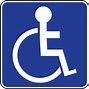 Image result for Handicap Parking Sign Art