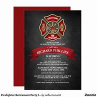 Image result for Firefighter Retirement Party