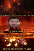 Image result for Baby From Ice Age Meme