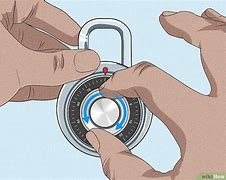Image result for How to Open a 3 Digit Combination Lock