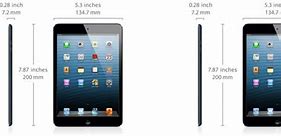 Image result for iPad Mini 2 Size