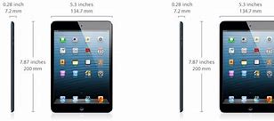 Image result for iPad Mini Screen Size