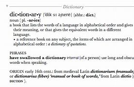 Image result for Every Word in the Dictionary