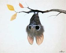 Image result for Riding a Bat Painting