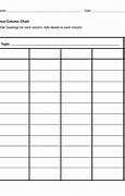 Image result for Printable Chart Templates