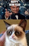 Image result for Happy New Year Grumpy Cat Meme