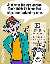 Image result for Ham Radio Funny Read the Eye Exam Cartoon