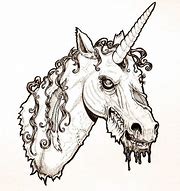 Image result for Evil Unicorn Tattoo