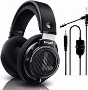 Image result for Behind the Ear Wired Headphones with Microphone
