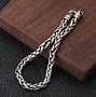 Image result for Men's Silver Rope Bracelet