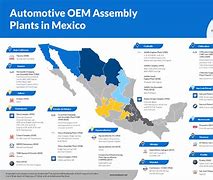 Image result for Automotive Plants in Mexico Map