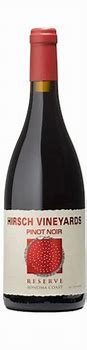 Image result for George Company Pinot Noir Hirsch Block 4A