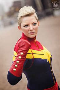 Image result for Captain Marvel Costume Adult